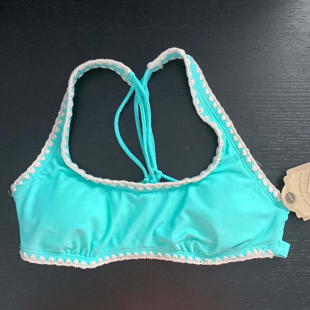NWT: Bikini Top: Festival Stitch